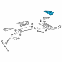 OEM 2017 Lexus NX200t INSULATOR, Rear Floor Diagram - 58321-78010