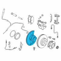 OEM 2018 BMW X5 PROTECTION PLATE LEFT Diagram - 34-10-6-895-051