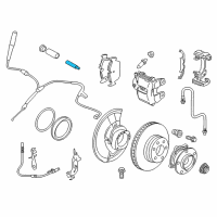 OEM 2013 BMW 535i GT xDrive Guiding Bolt Diagram - 34-11-6-776-934