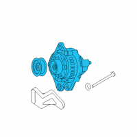 OEM 2006 Kia Sportage Reman Alternator Diagram - 3730037800RU