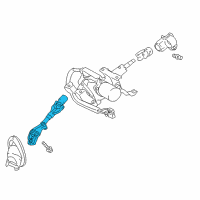 OEM Scion Intermed Shaft Diagram - 45260-74020
