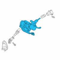 OEM Scion iQ Steering Column Diagram - 45250-74090