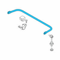 OEM 2009 BMW M5 Stabilizer, Rear Diagram - 33-55-2-283-072