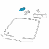 OEM Lincoln LS Module Diagram - 3W1Z-17D547-AB