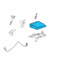 OEM 2006 Lincoln Zephyr PCM Diagram - 7U7Z-12A650-BBRM