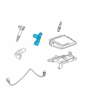 OEM 2008 Ford Fusion Camshaft Sensor Diagram - 3M4Z-6B288-AB