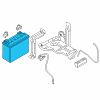 OEM 2016 BMW i3 Original Bmw Battery, Filled Diagram - 61-21-7-635-788