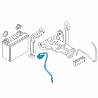 OEM 2021 BMW i3 Battery Negative Cable Diagram - 61-21-6-832-697