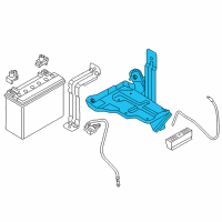 OEM 2018 BMW i3 Support, Battery Diagram - 61-21-8-602-813