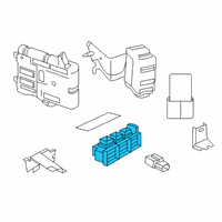 OEM 2020 Nissan Altima Block Junction Diagram - 24350-6CA0A