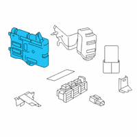 OEM 2022 Nissan Altima Body Control Module Assembly Diagram - 284B1-6CA1A