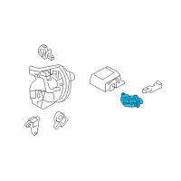 OEM 2015 Ford Taurus Passenger Discriminating Sensor Diagram - DG1Z-14B056-A