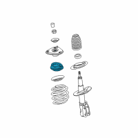 OEM 2010 Buick Lucerne Bearing Diagram - 25951182