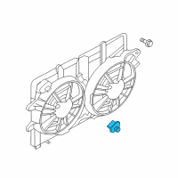 OEM 2010 Ford Escape Resistor Diagram - 8L8Z-8L603-A