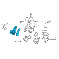 OEM 2015 Honda Crosstour Water Pump Diagram - 19200-5J0-A01