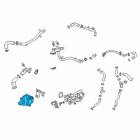 OEM Cadillac CT6 PUMP ASM-WAT Diagram - 55506791