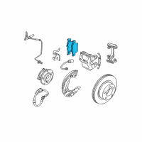 OEM BMW 328i xDrive Front Brake Pad Set Diagram - 34-11-6-780-711