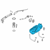 OEM 2011 Lincoln Navigator Fuel Tank Diagram - DL1Z-9002-A