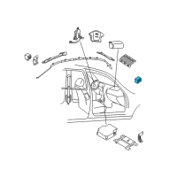 OEM Kia Amanti Sensor Assembly-Front Impact Diagram - 959203F700