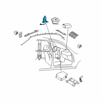 OEM 2007 Kia Amanti Clock Spring Contact Assembly Diagram - 934903F150