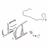 OEM 2016 Nissan NV200 Base Filler Lid Diagram - G8120-3LMMC