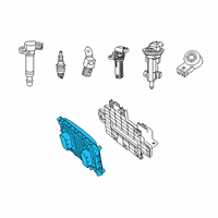 OEM 2019 Ram 1500 Engine Controller Module Diagram - 68330907AB