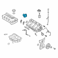 OEM 2007 Hyundai Sonata Body Assembly-Throttle Diagram - 35100-25400