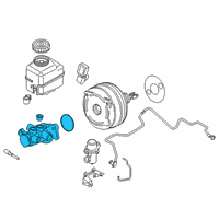 OEM 2019 BMW i8 Brake Master Cylinder Diagram - 34-33-6-865-476