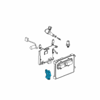 OEM 2007 Saturn Vue Crankshaft Sensor Diagram - 12582262