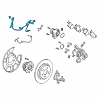 OEM 2020 Acura RDX Harness Assembly, Epb R Diagram - 47510-TJB-A02