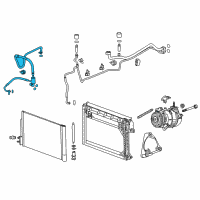 OEM 2020 Chevrolet Malibu Discharge Hose Diagram - 84421276