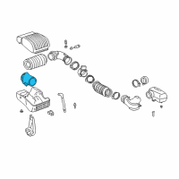 OEM 1996 Chevrolet K2500 Suburban Air Hose Diagram - 15998573