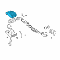 OEM Chevrolet K2500 Suburban Cleaner Asm, Air Diagram - 19201265