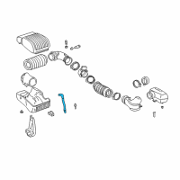 OEM 1996 GMC K1500 Suburban PCV Tube Diagram - 12553090