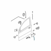 OEM Chevrolet Aveo Control Rod Diagram - 96541643