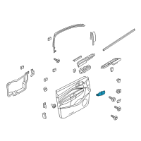 OEM Ford C-Max Handle, Inside Diagram - CJ5Z-7822600-CB