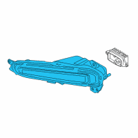 OEM 2020 BMW i3 Left Turn Indicator Diagram - 63-11-7-471-837