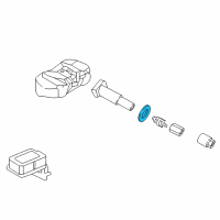 OEM Hyundai Accent Washer Diagram - 52939-A5000