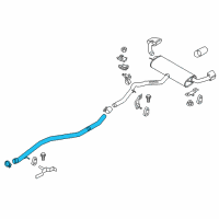 OEM BMW X5 Front Pipe Diagram - 18-30-8-648-379