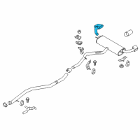 OEM 2017 BMW X5 Rear Mufler With Exhaust Flap Diagram - 18-30-8-648-381