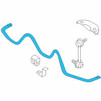 OEM Infiniti M45 Stabilizer-Rear Diagram - 56230-CR900