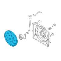 OEM 2016 Kia Rio Fan-Cooling Diagram - 252311R390