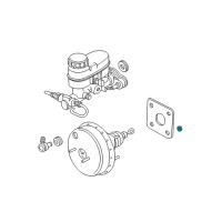 OEM 2002 Dodge Viper Nut-Hexagon Diagram - 6102440AA