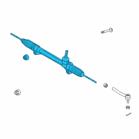 OEM 2016 Toyota Highlander Gear Assembly Diagram - 45510-0E042