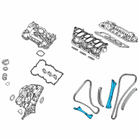 OEM Kia Guide Assembly-Timing Chain Diagram - 248103CGA3