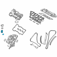 OEM 2018 Kia Cadenza Adapter Assembly-Oil Filler Diagram - 224303C460