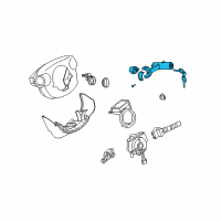 OEM 2007 Infiniti FX45 Lock Steering Diagram - D8G00-CG025