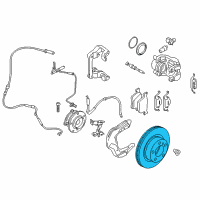 OEM 2018 BMW 330i GT xDrive Brake Disc, Ventilated Diagram - 34-11-6-792-219