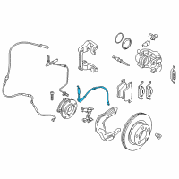 OEM 2015 BMW 228i xDrive Brake Hose Front Diagram - 34-30-6-792-254