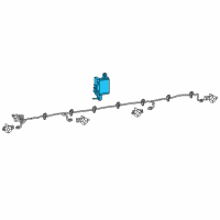 OEM 2018 Ram ProMaster 1500 Module-Parking Assist Diagram - 4727598AB